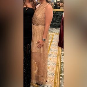 Self portrait rhinestone gown